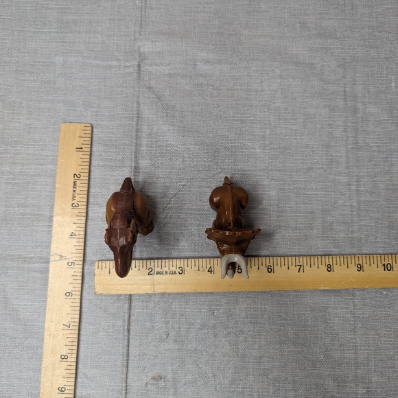 Jurassic Park Camp Toro Triceratops T Rex McDonalds Toy 2020 Dinosaurs Lot Of 2 - Picture 6 of 8